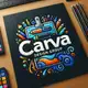 Аватар канала Canva design, social mídia, webdesign.