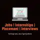 Аватар канала Jobs | Internships | Placement | Interviews