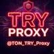 Аватар канала 🎮 TRY PROXY ⚡ Hızlı & Kesintisiz 🔥