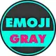 Аватар канала Эмодзи | Emoji Gray | Стикеры