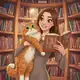 Аватар канала Книгоголик с котом