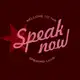 Аватар канала speak now