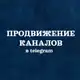 Аватар канала ПРОДВИЖЕНИЕ КАНАЛОВ ТГ