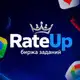 Аватар канала RateUp | БИРЖА ЗАДАНИЙ