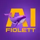 Аватар канала FiolettAi. Промты для инфографики.