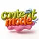 Аватар канала CONTENT MODE • шрифты & контент / reels