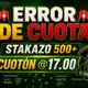 Аватар канала 🤑💰🔝 ERROR DE CUOTA STAKAZO 500 💥🎯