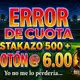 Аватар канала 🚨‼️ ERROR DE CUOTA STAKAZO 500 💰✌️